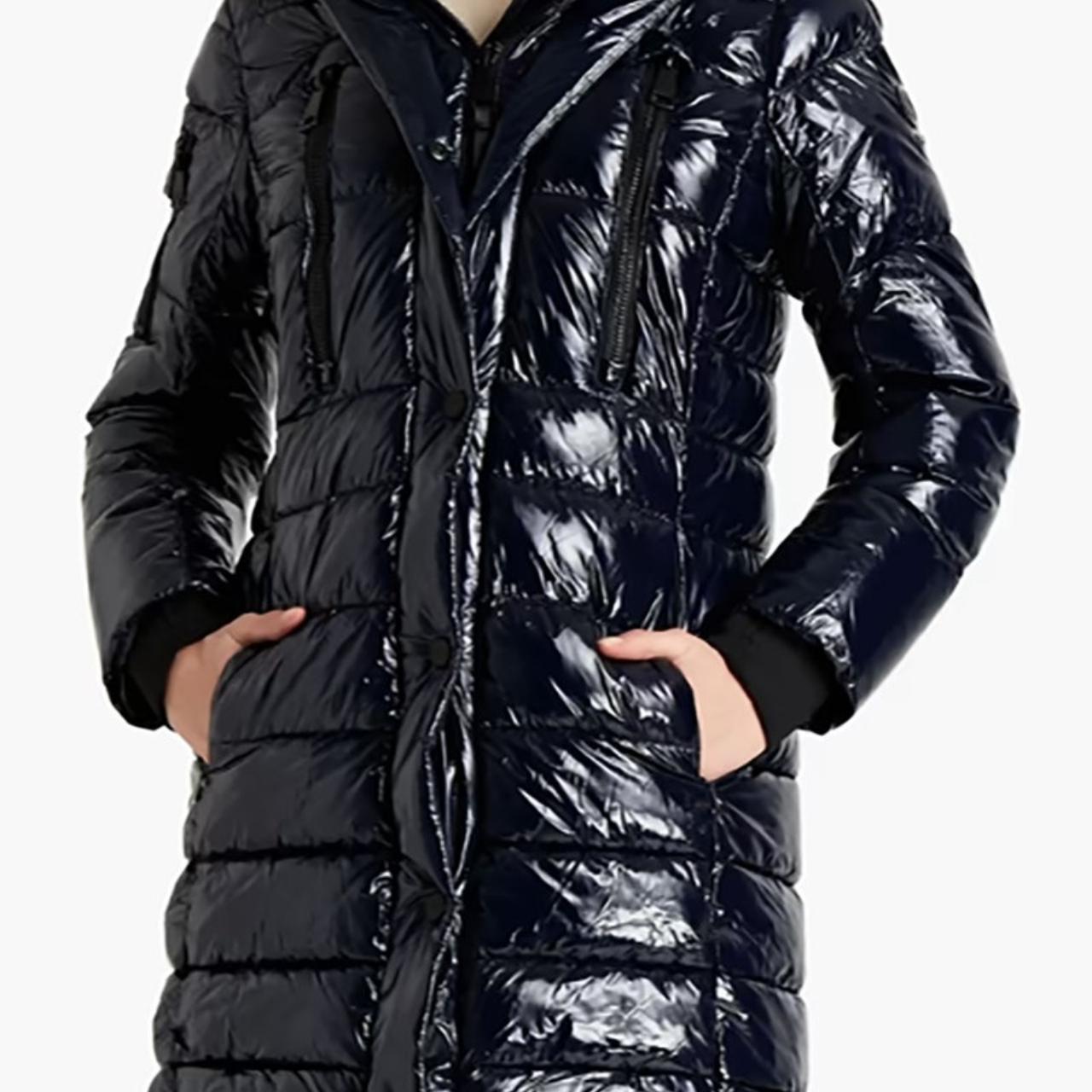 Dkny quilted shell hooded coat online