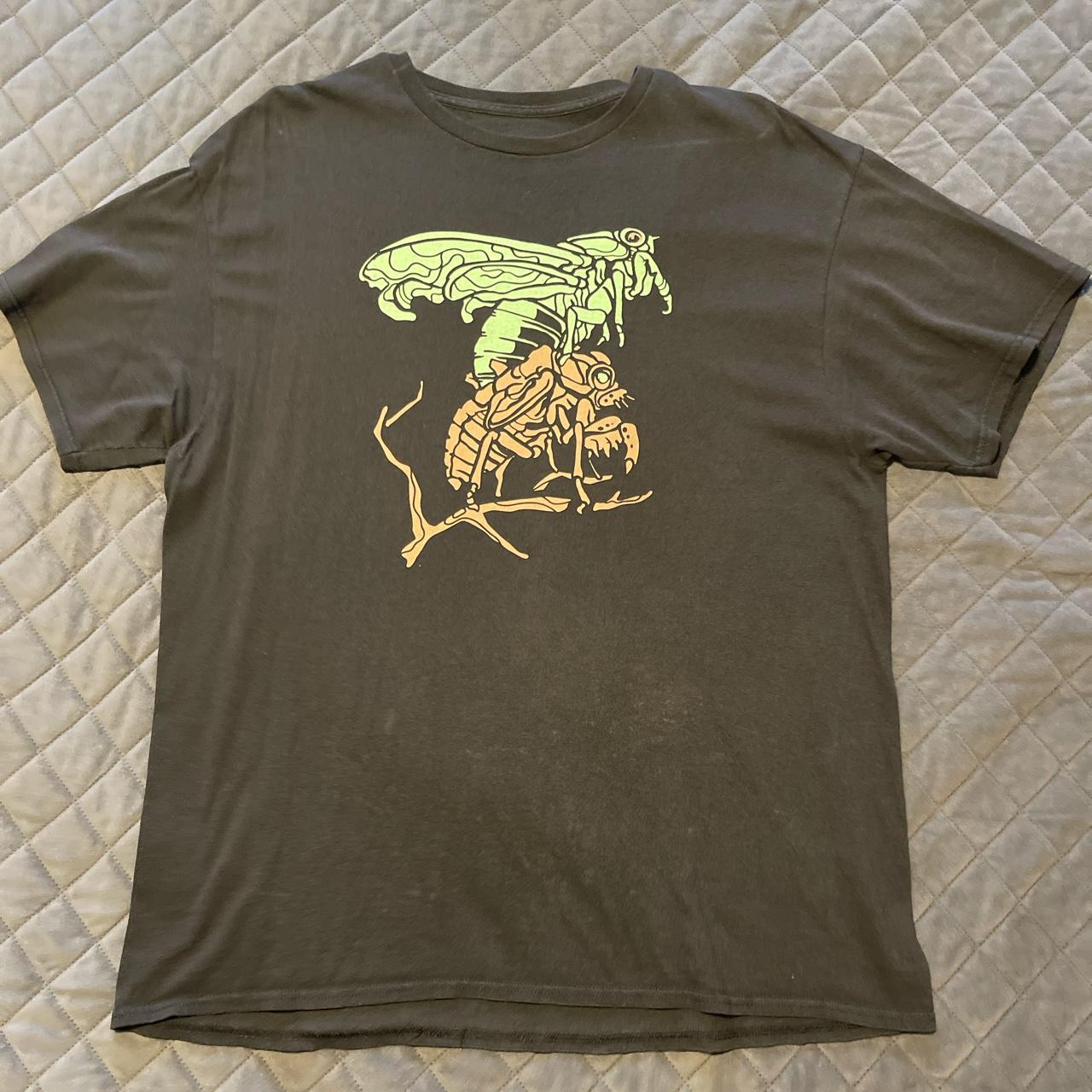 Popular Tee Cicada T-Shirt - Insect Tee Size unkown... - Depop