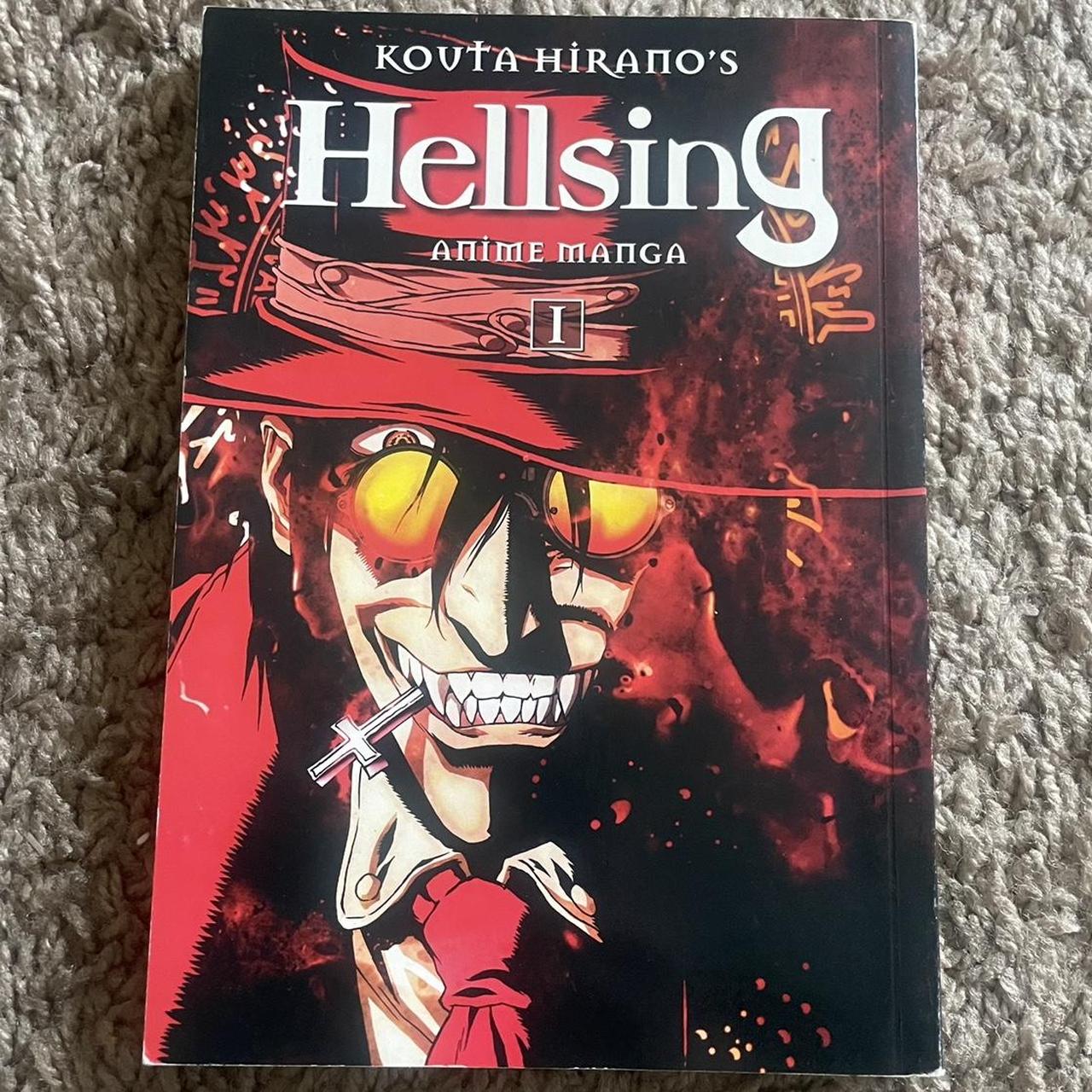 hellsing manga but with screenshots from the anime... - Depop