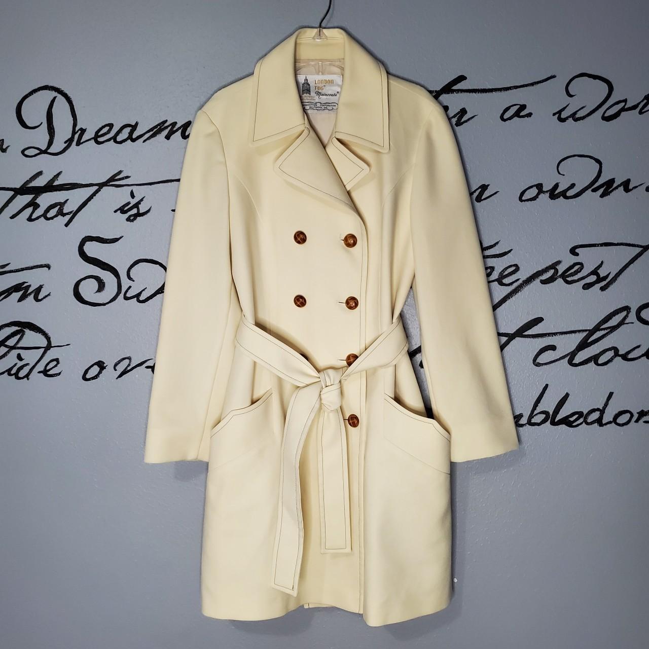 London fog full outlet length wool coat