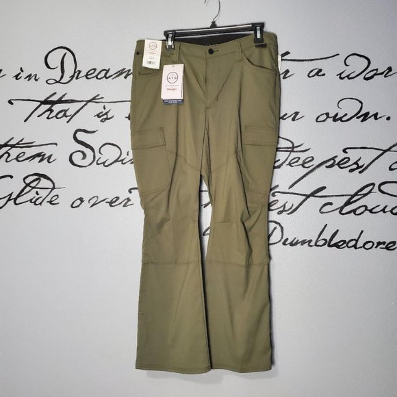 NWT ATG Womens Slim Utility Pant: Dusty Olive,