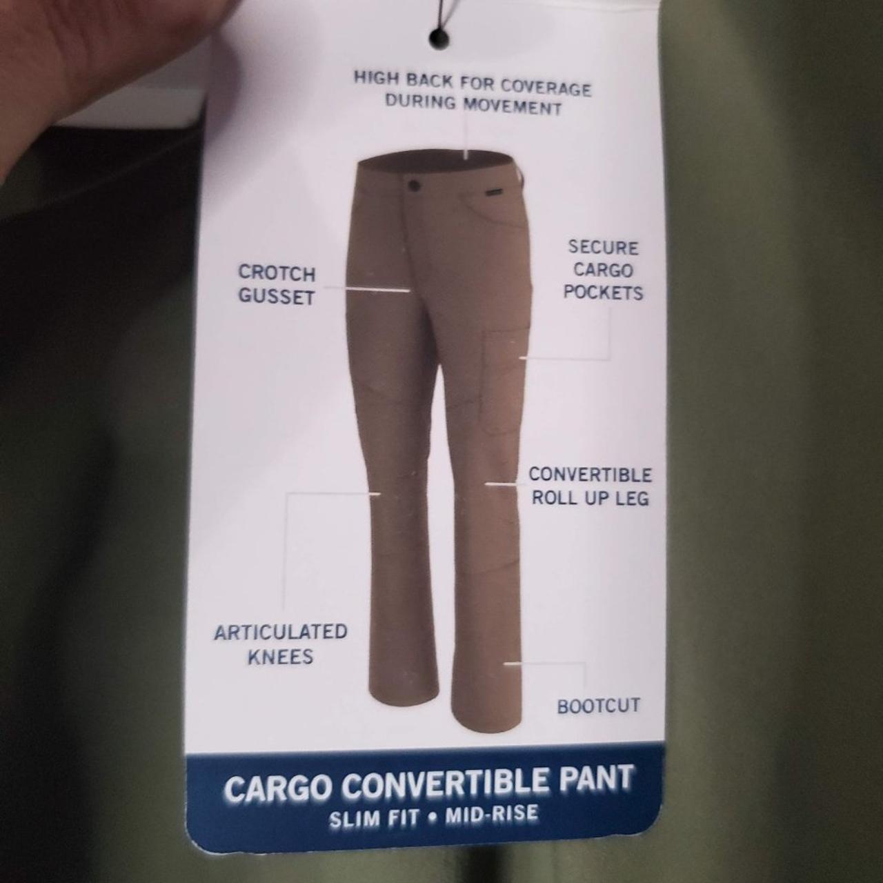 NWT ATG Womens Slim Utility Pant: Dusty Olive, Depop