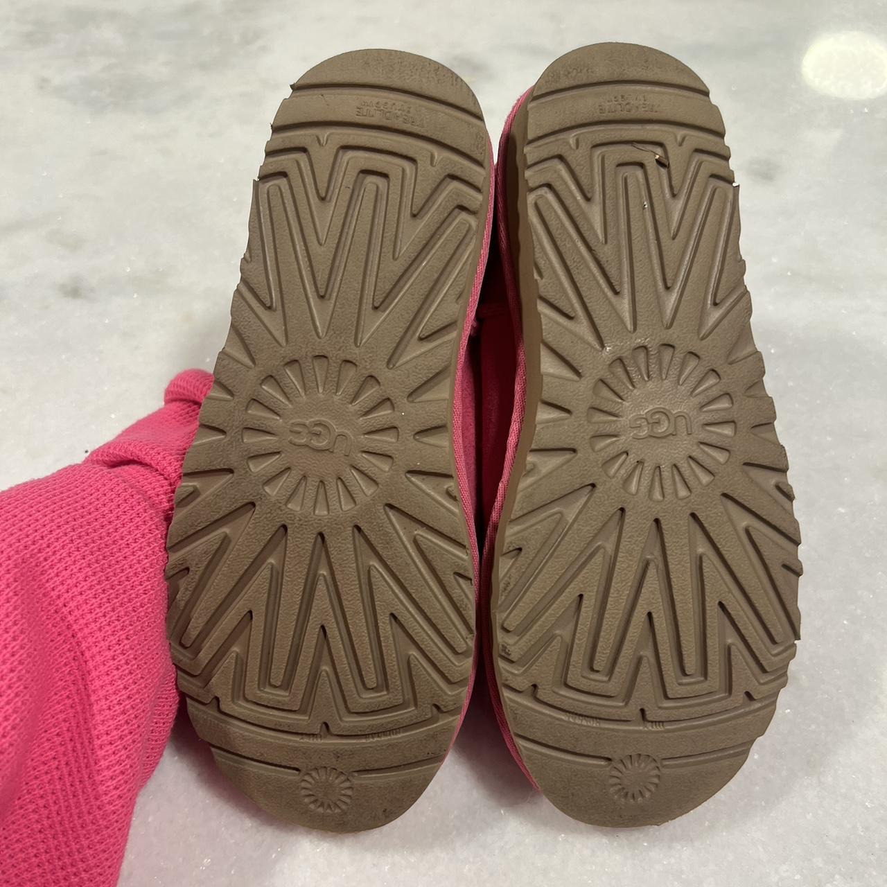 Pink ultra mini uggs Size 6.5 Worn once. In perfect... - Depop