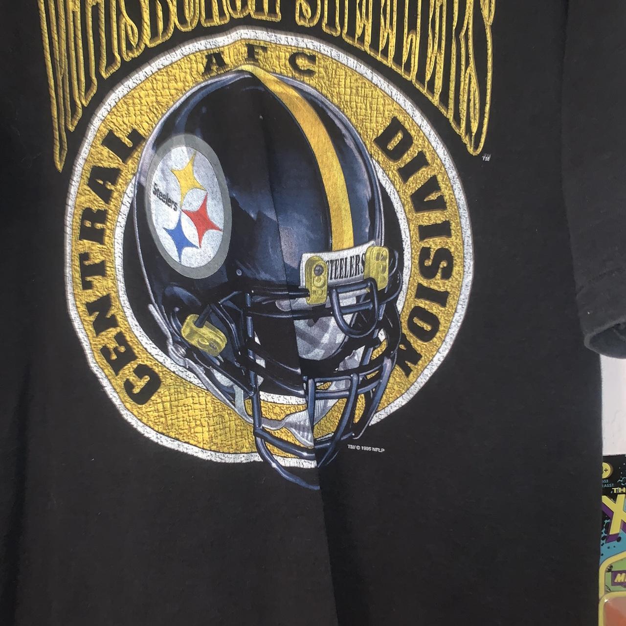 Vintage 1995 Super Bowl Pittsburgh Steelers Tee - Depop