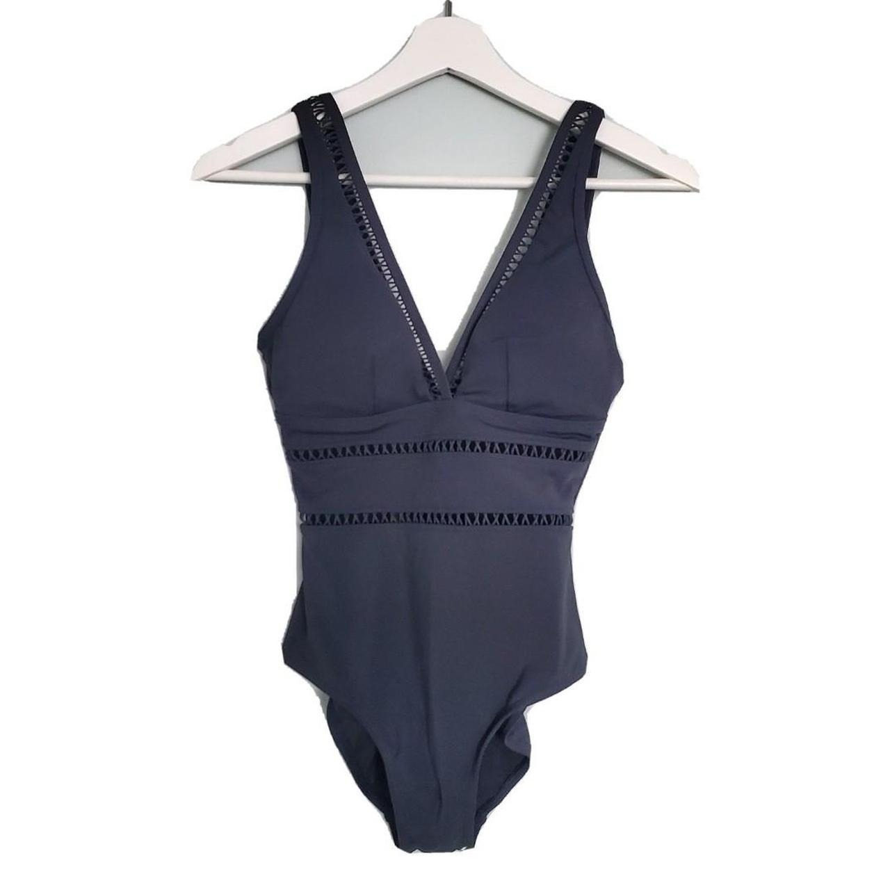 Sea Level Women's Grey Swimsuit-one-piece | Depop