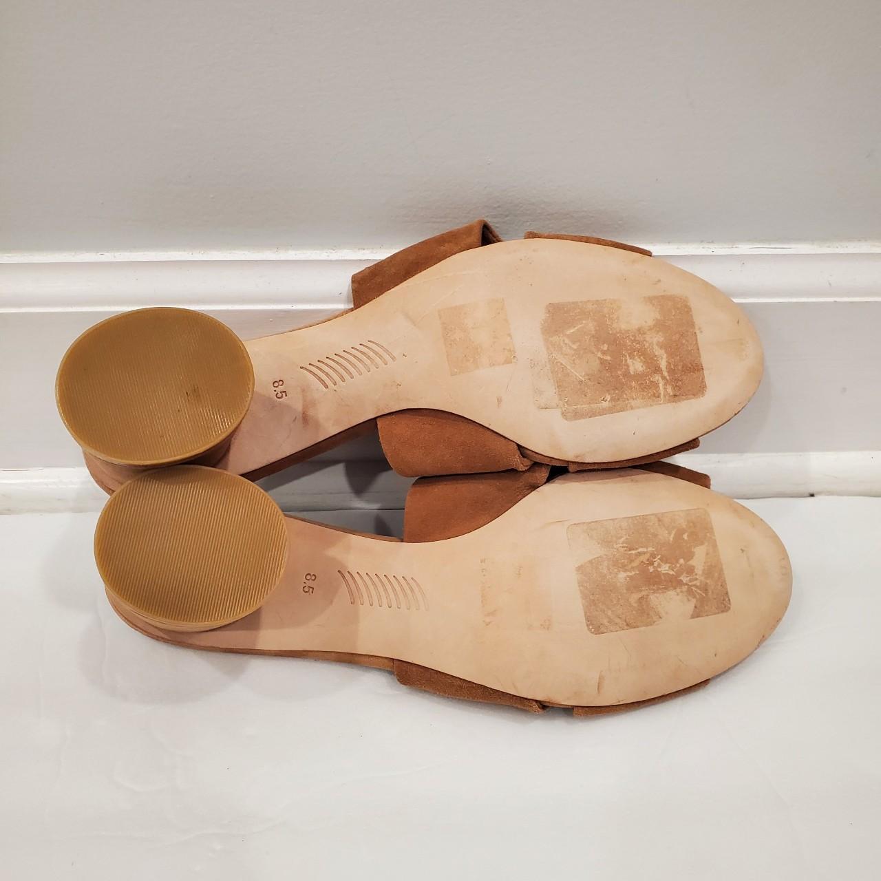 NEW PAIGE Francesca Slip On Brown Suede Slip On Depop