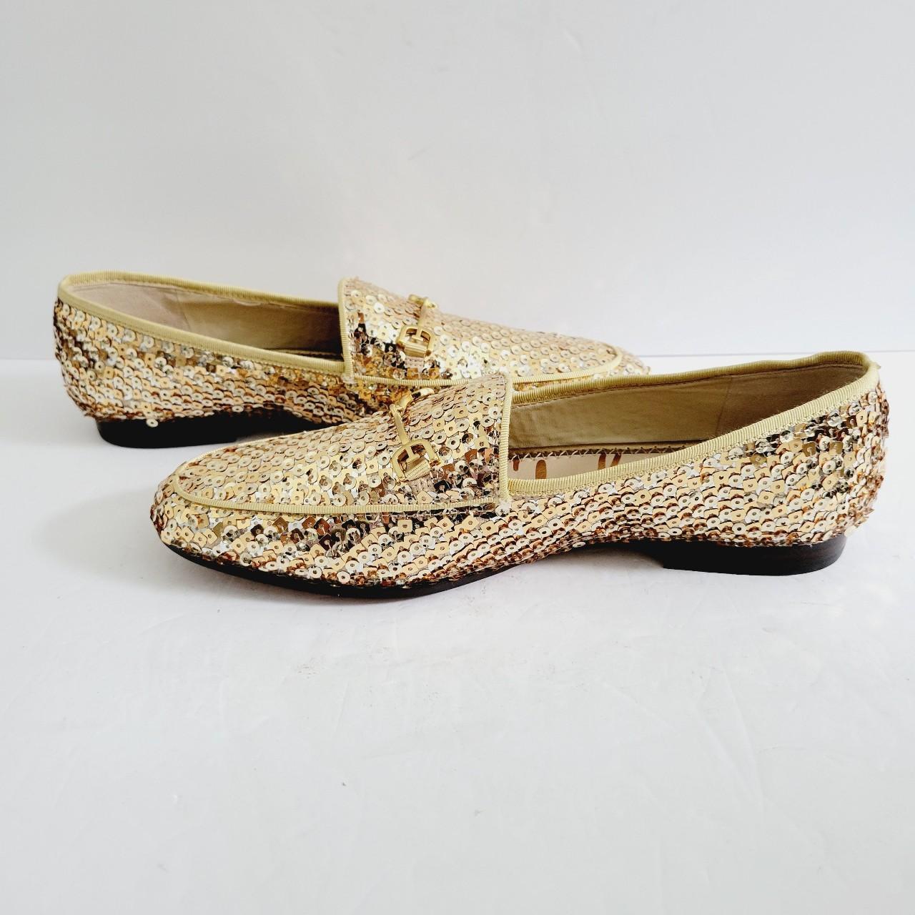 Sam edelman gold loafers on sale