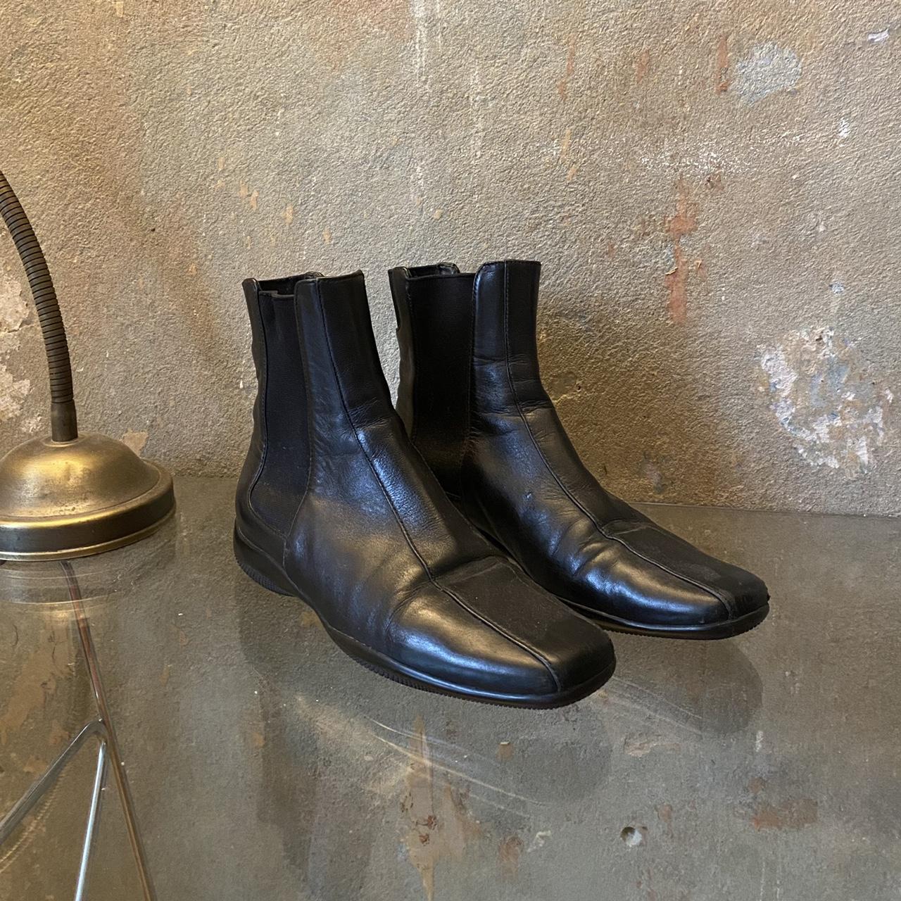 Llife SLIGHT SQUARE ZIP BOOTS
