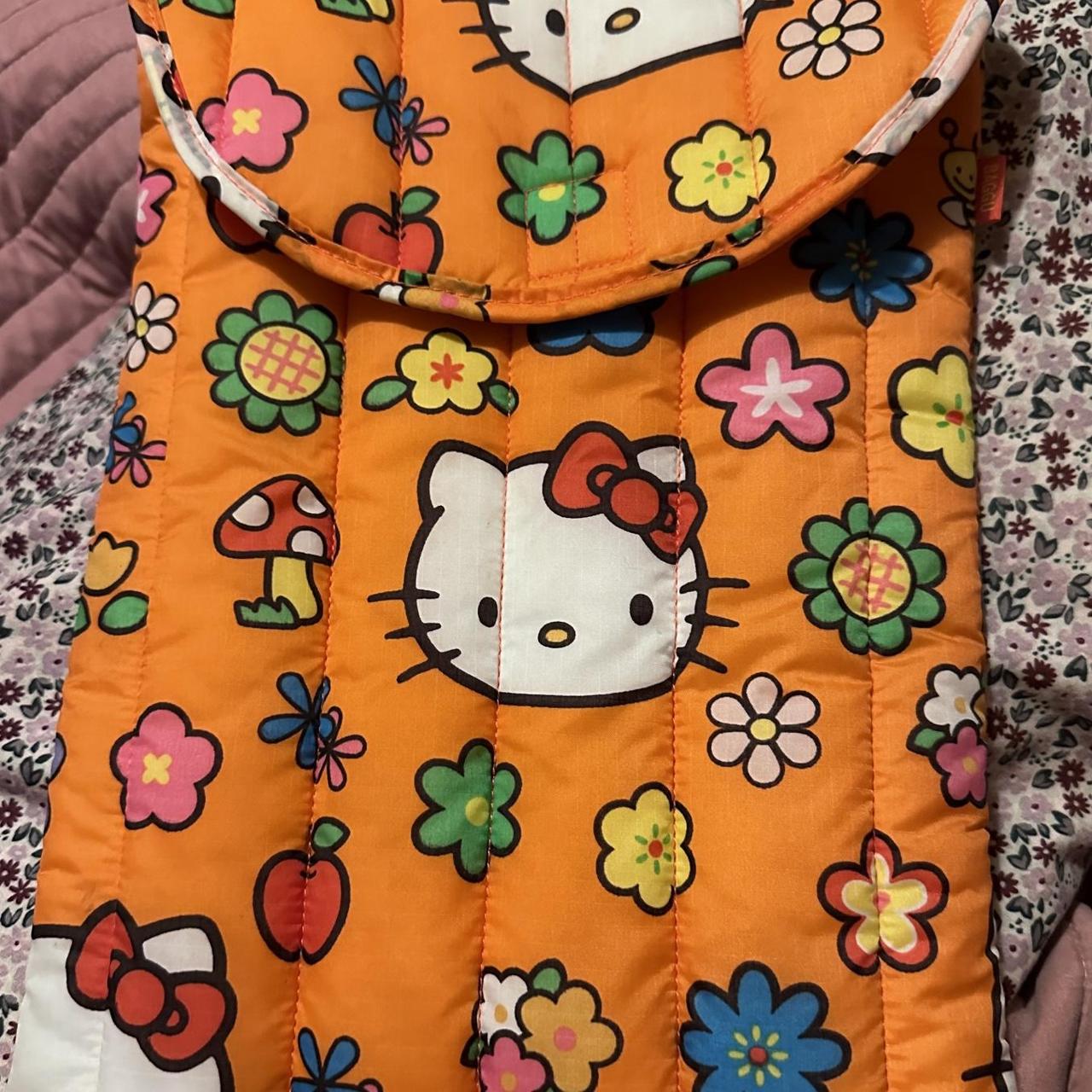 Hello Kitty Baggu laptop sleeve. Will fit 16inch... Depop