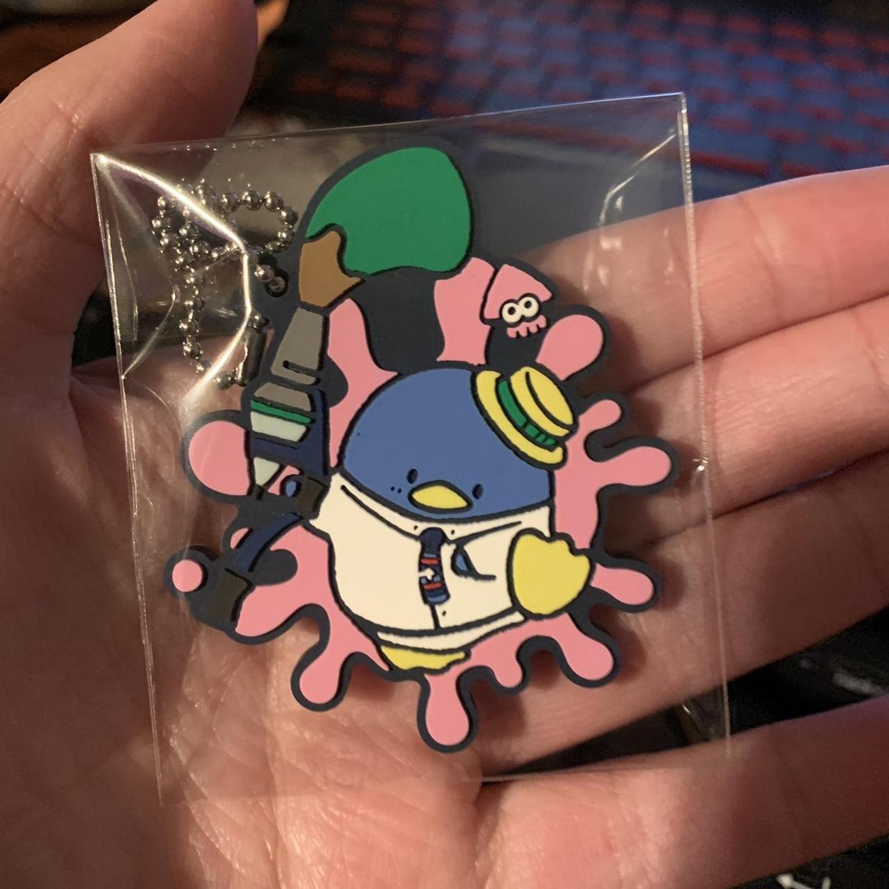 Tuxedo sam sanrio x splatoon keychain, super