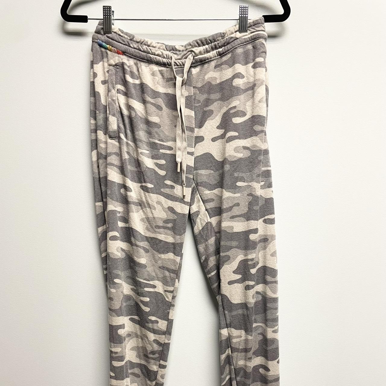 P.J. Salvage grey camo sweatpants Stretchy Depop