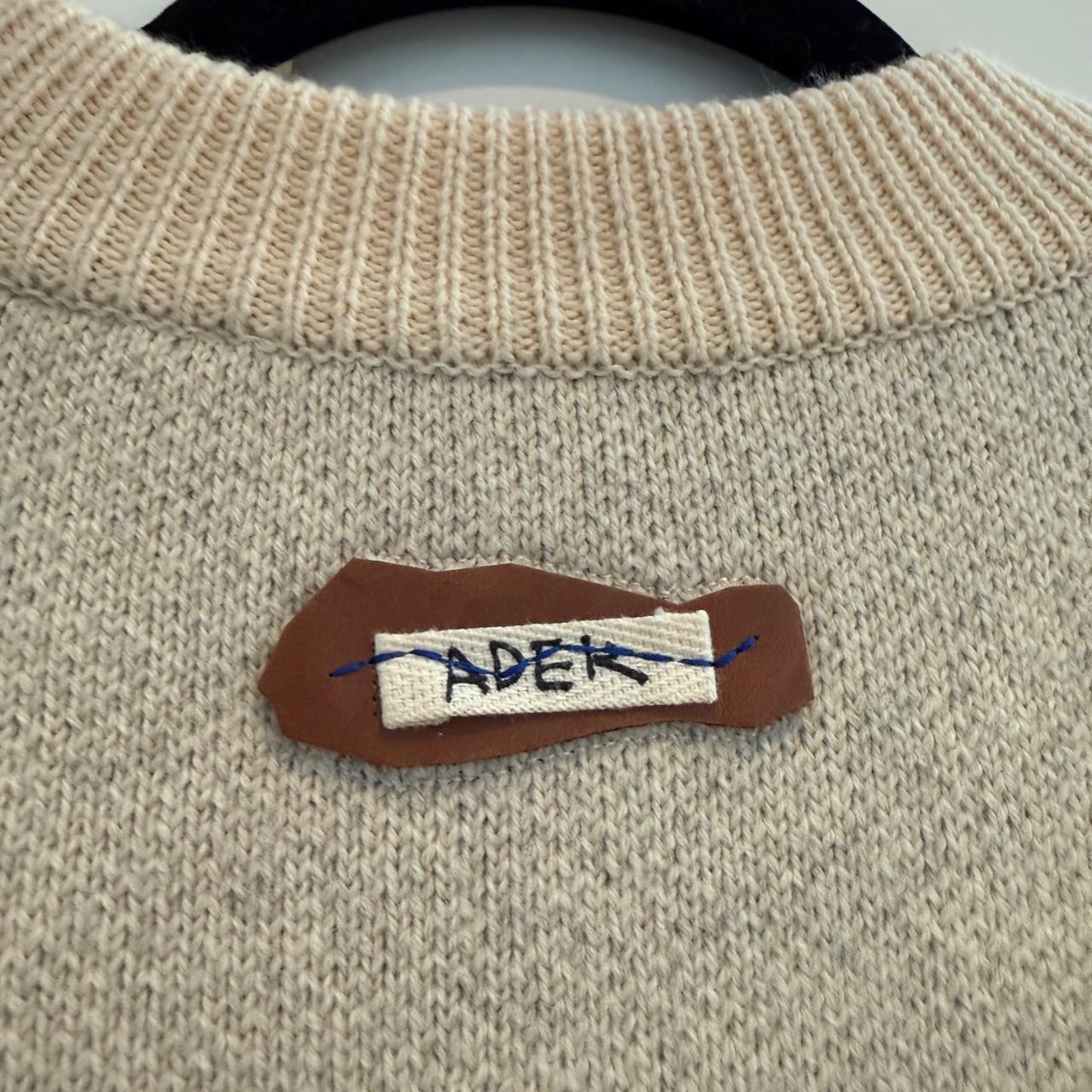 Ader Error Men's Sweater - Cream - M – Ader Error… - image 4
