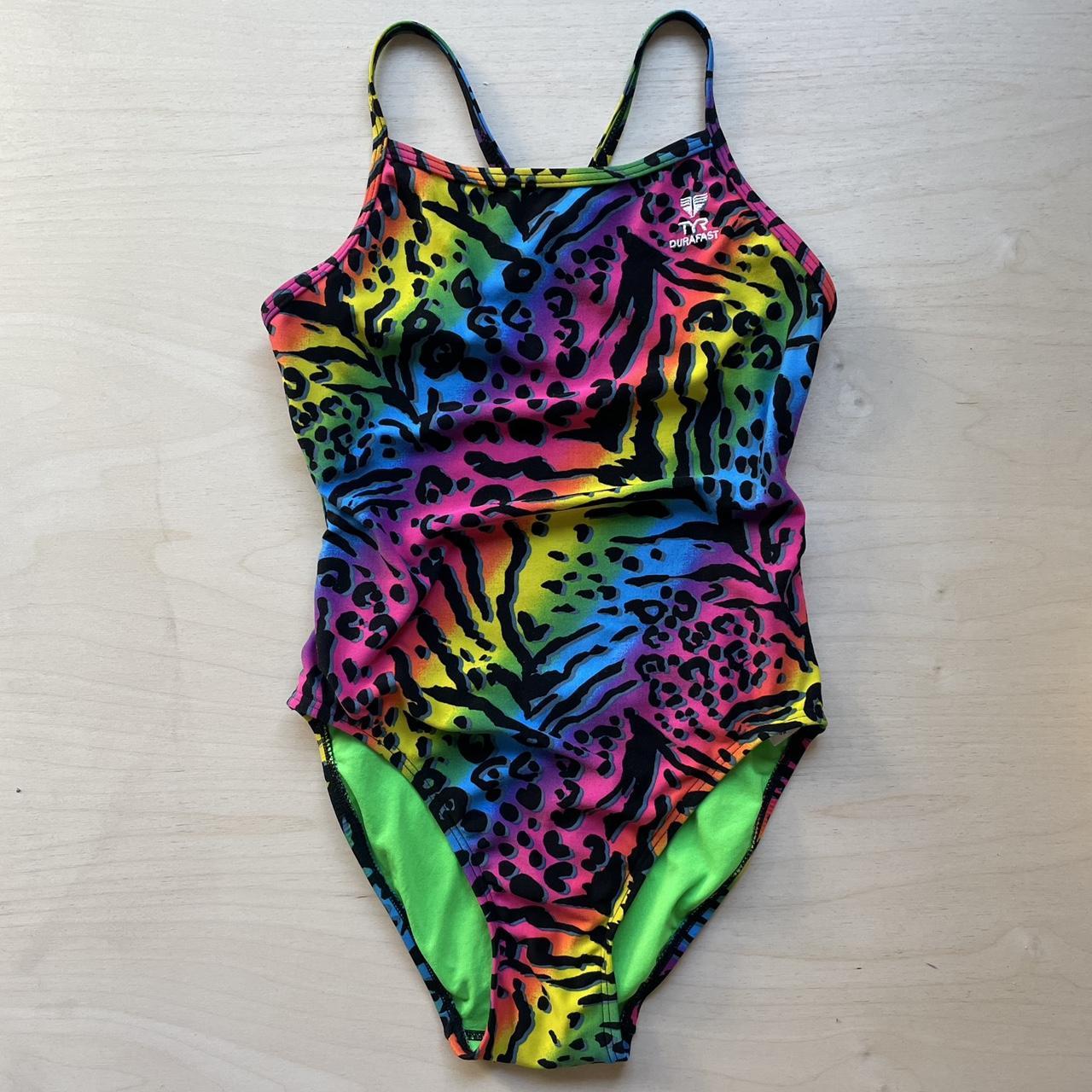 Openback one piece swimsuit by TYR with Lisa... Depop