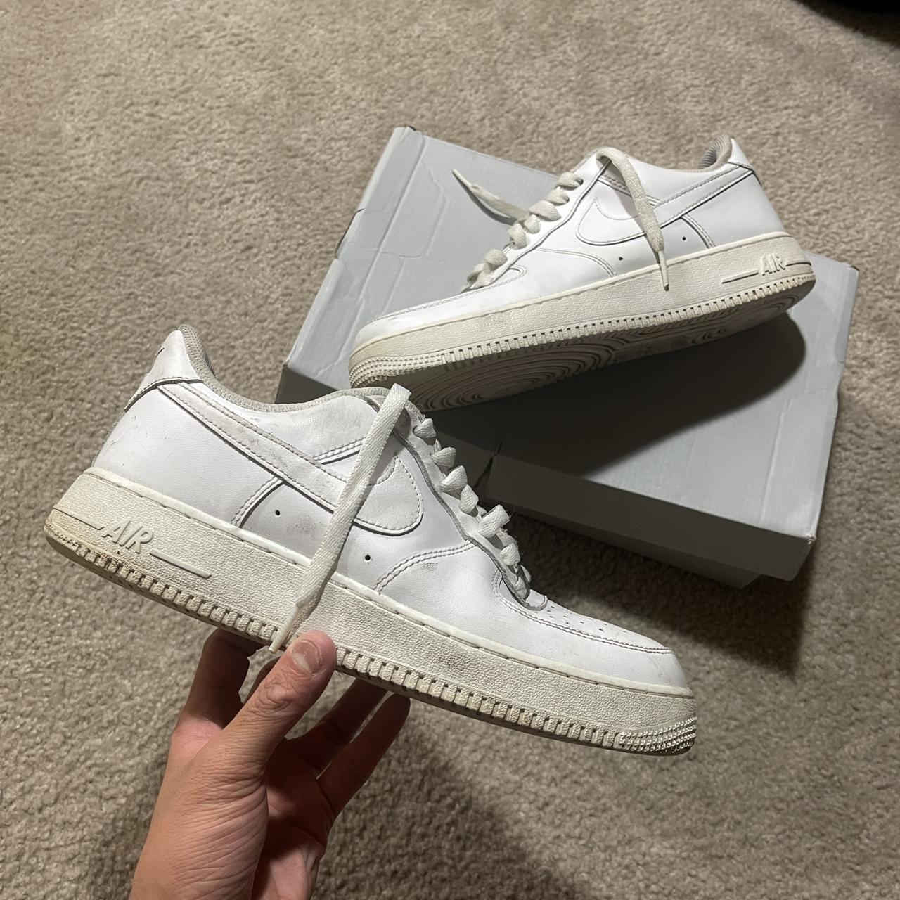 nike men's white air force 1