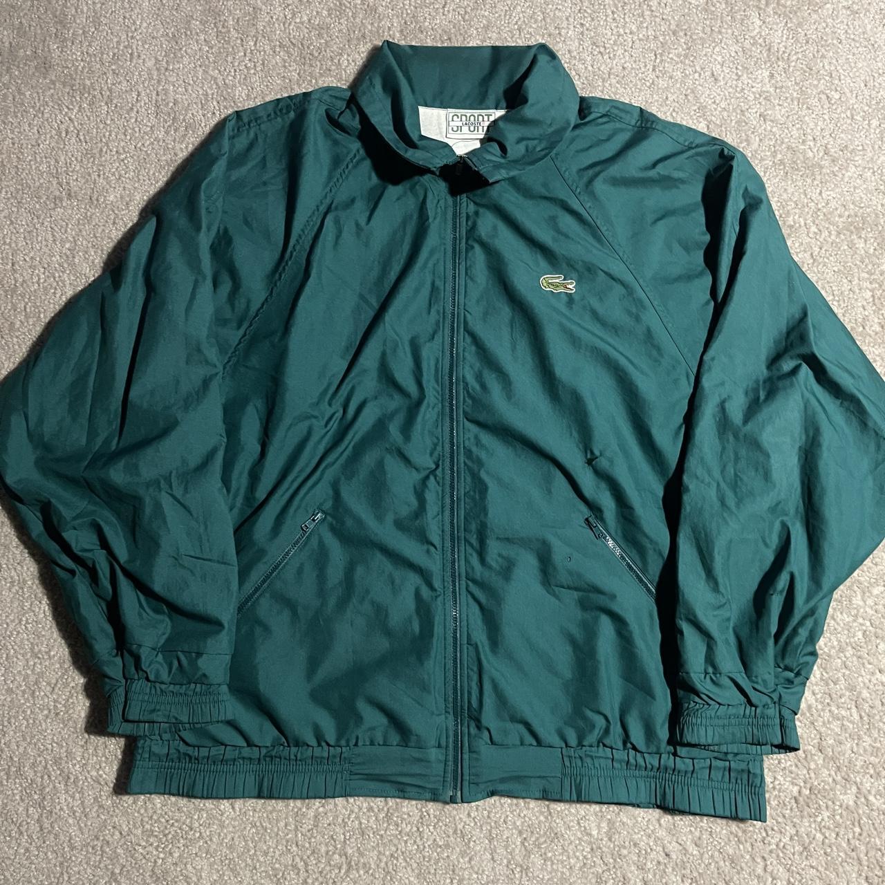 Vintage Lacoste Sport Windbreaker Jacket size XL 25... - Depop