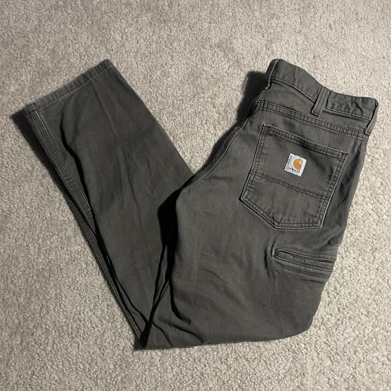 Y2K Carhartt Brown Pants Relaxed Fit size 34 x 30... - Depop