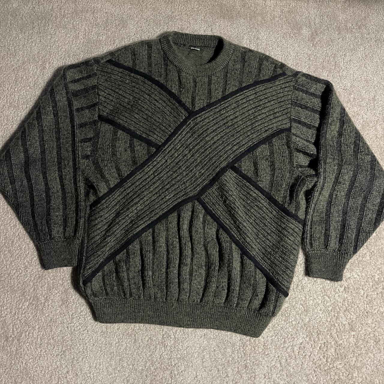 Vintage Y2K Knit Sweater size XL 25 x... - Depop