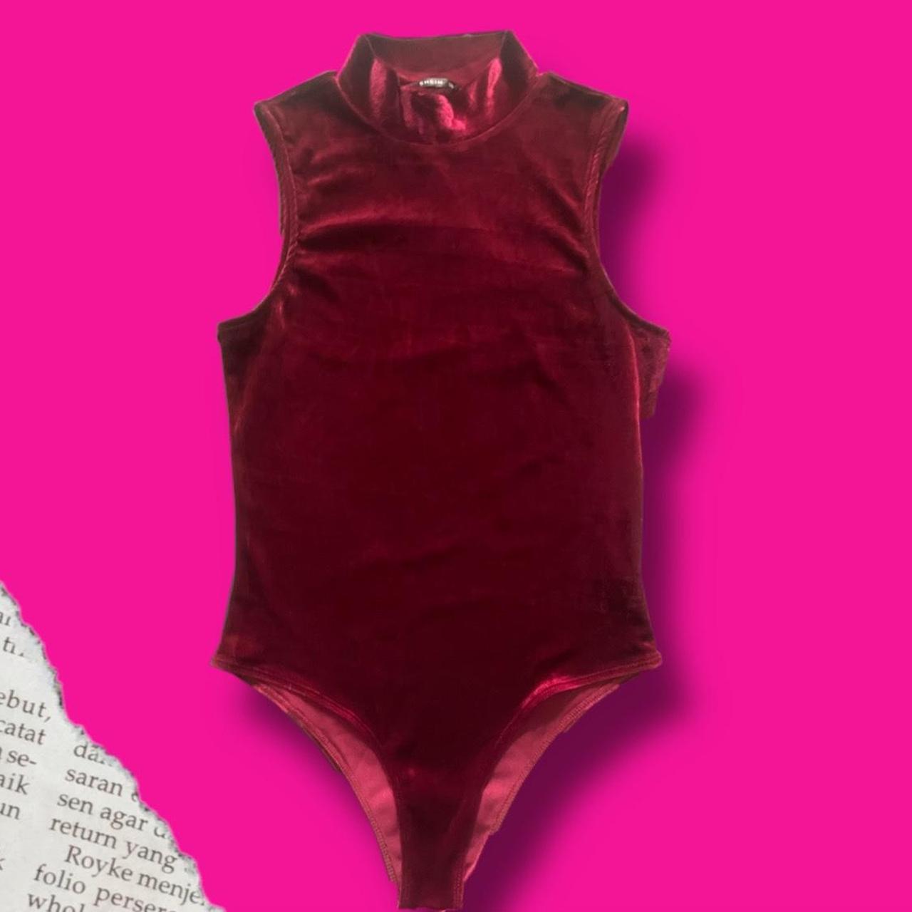 Small one piece fake velvet turtleneck perfect for... Depop
