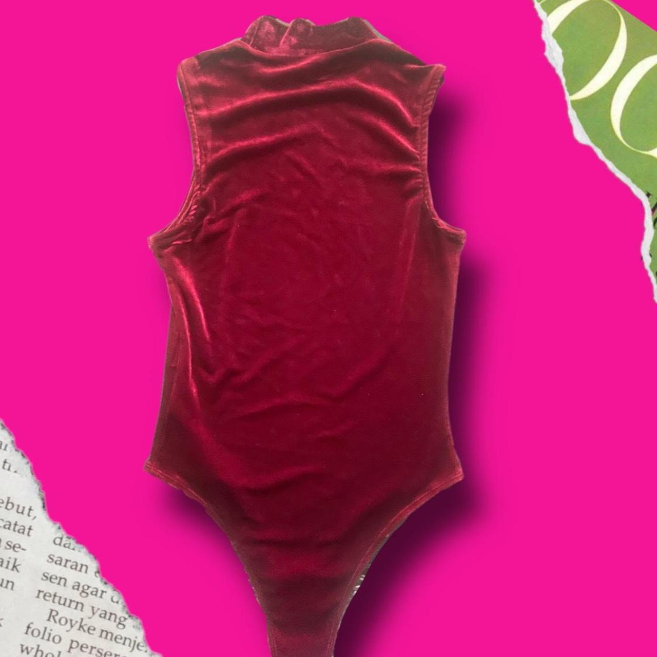 Small one piece fake velvet turtleneck perfect for... Depop