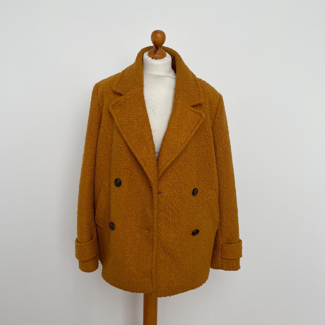 Debenhams fashion mustard coat