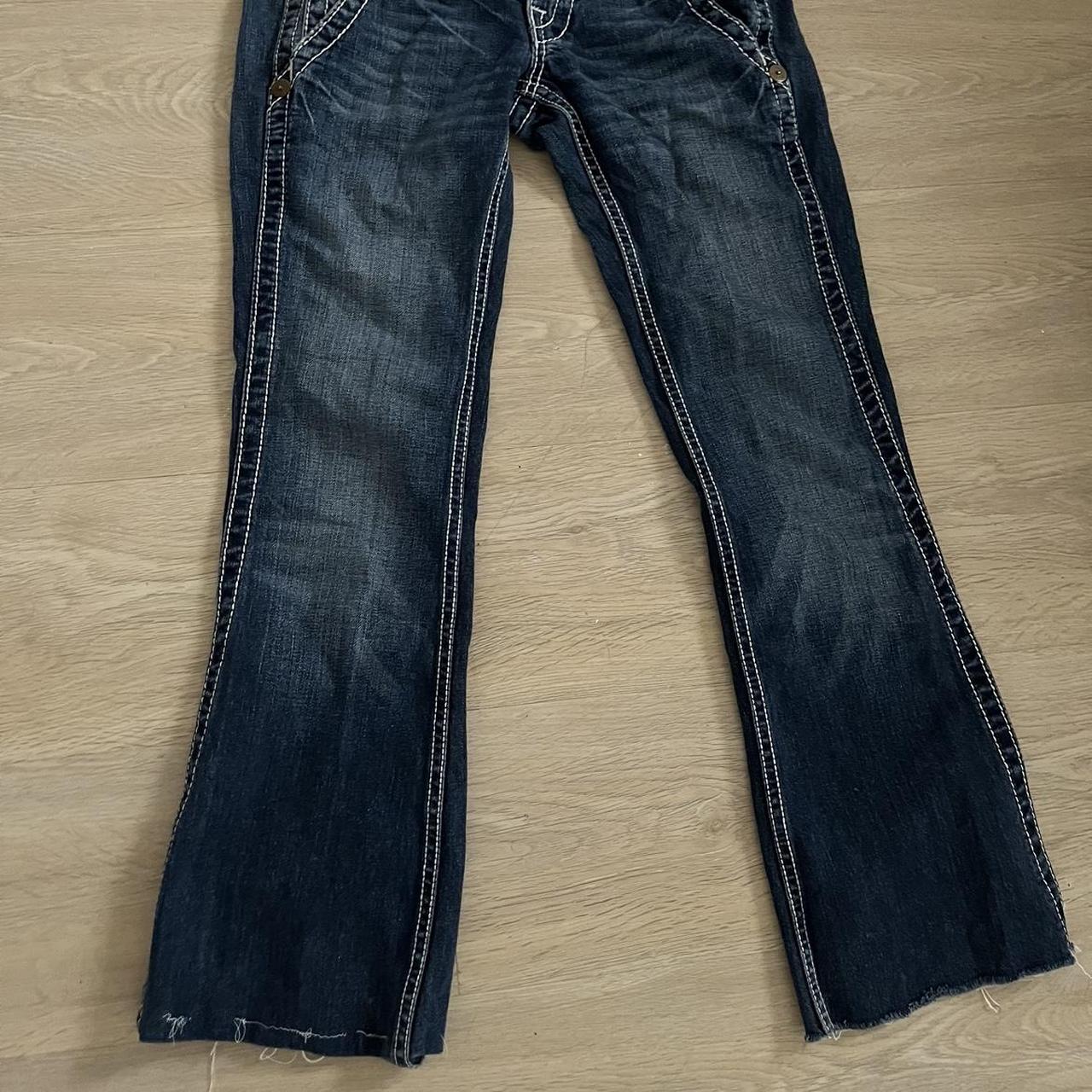 True religion low rise bootcut jeans Size 25 Great... - Depop