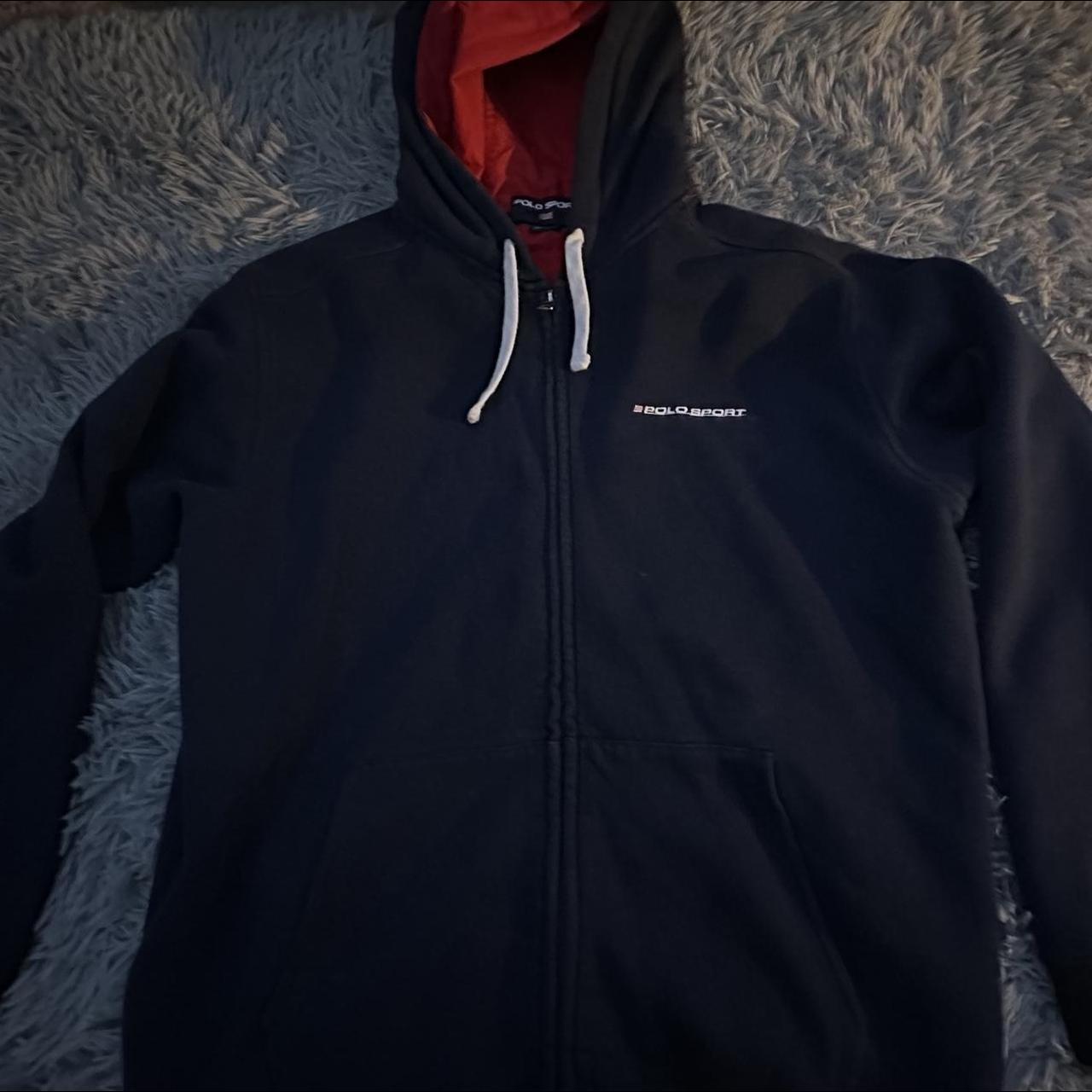 Polo Sport Zip Up Hoodie Depop