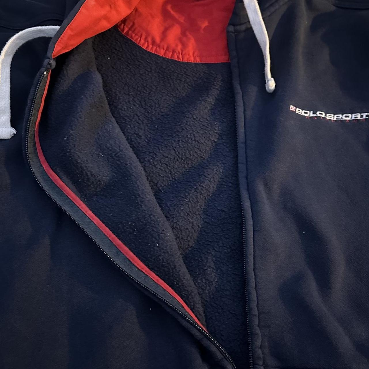 Polo Sport Zip Up Hoodie Depop