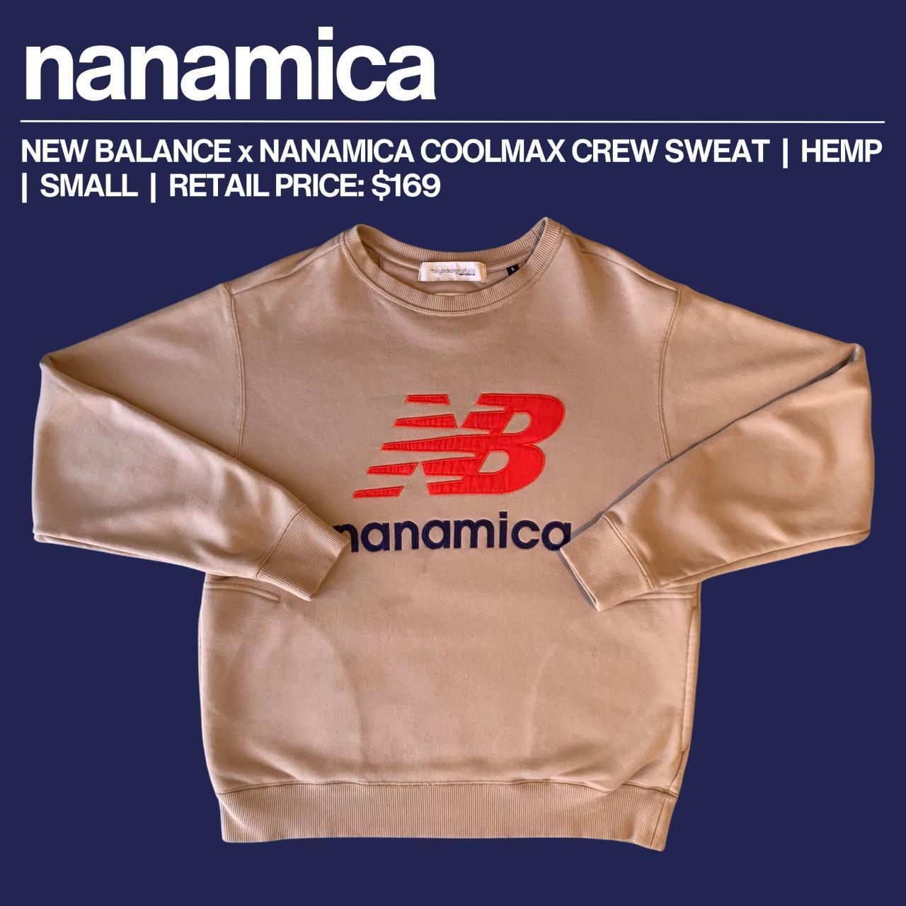 New balance x store nanamica coolmax crew sweat