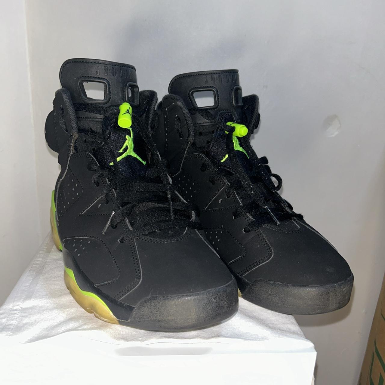 Nike Air Jordan 6 Retro Electric Green Mens Size 12. Depop