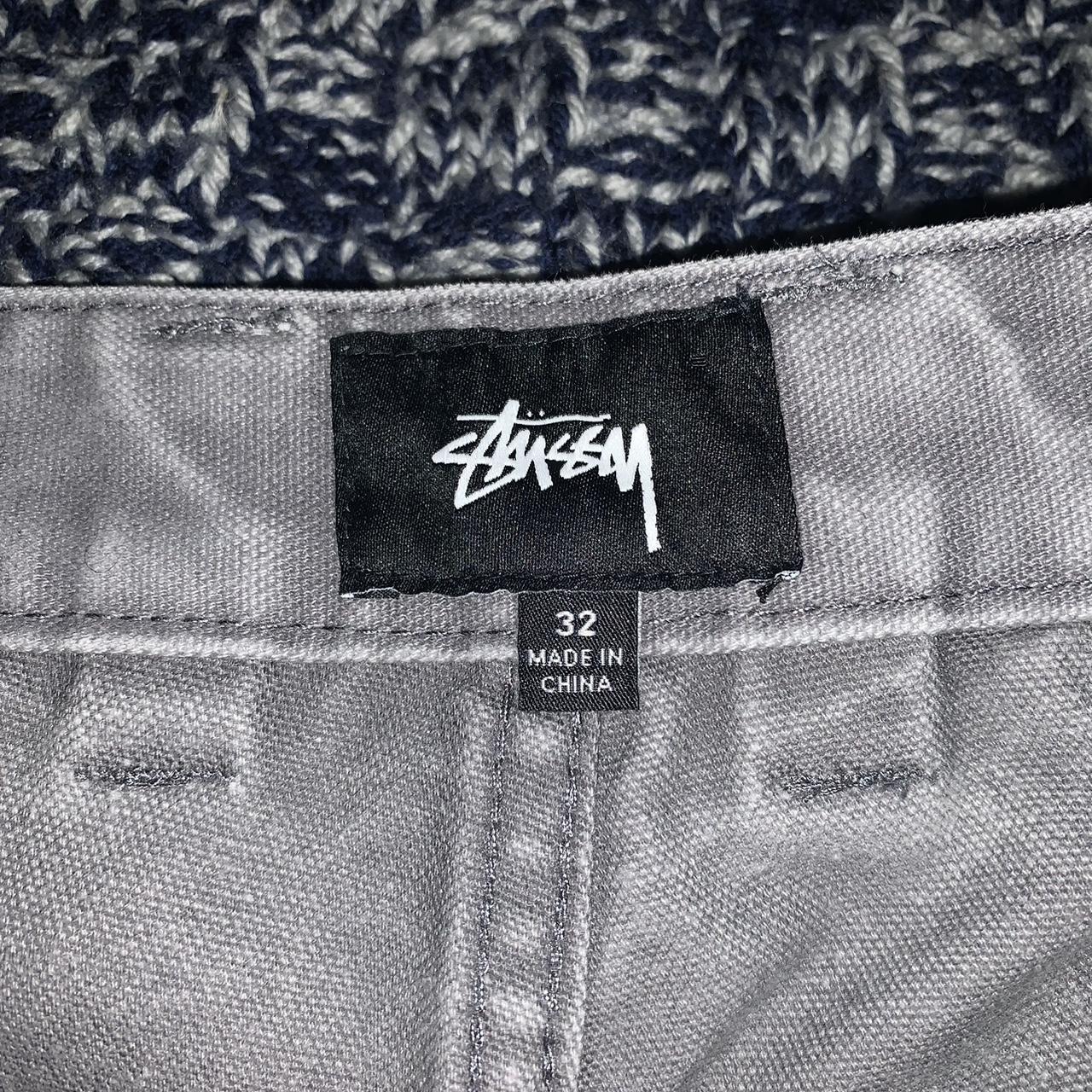 Stüssy Men's Grey Jeans | Depop