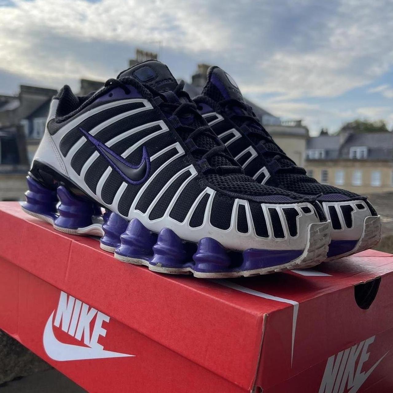 Nike shox violet online