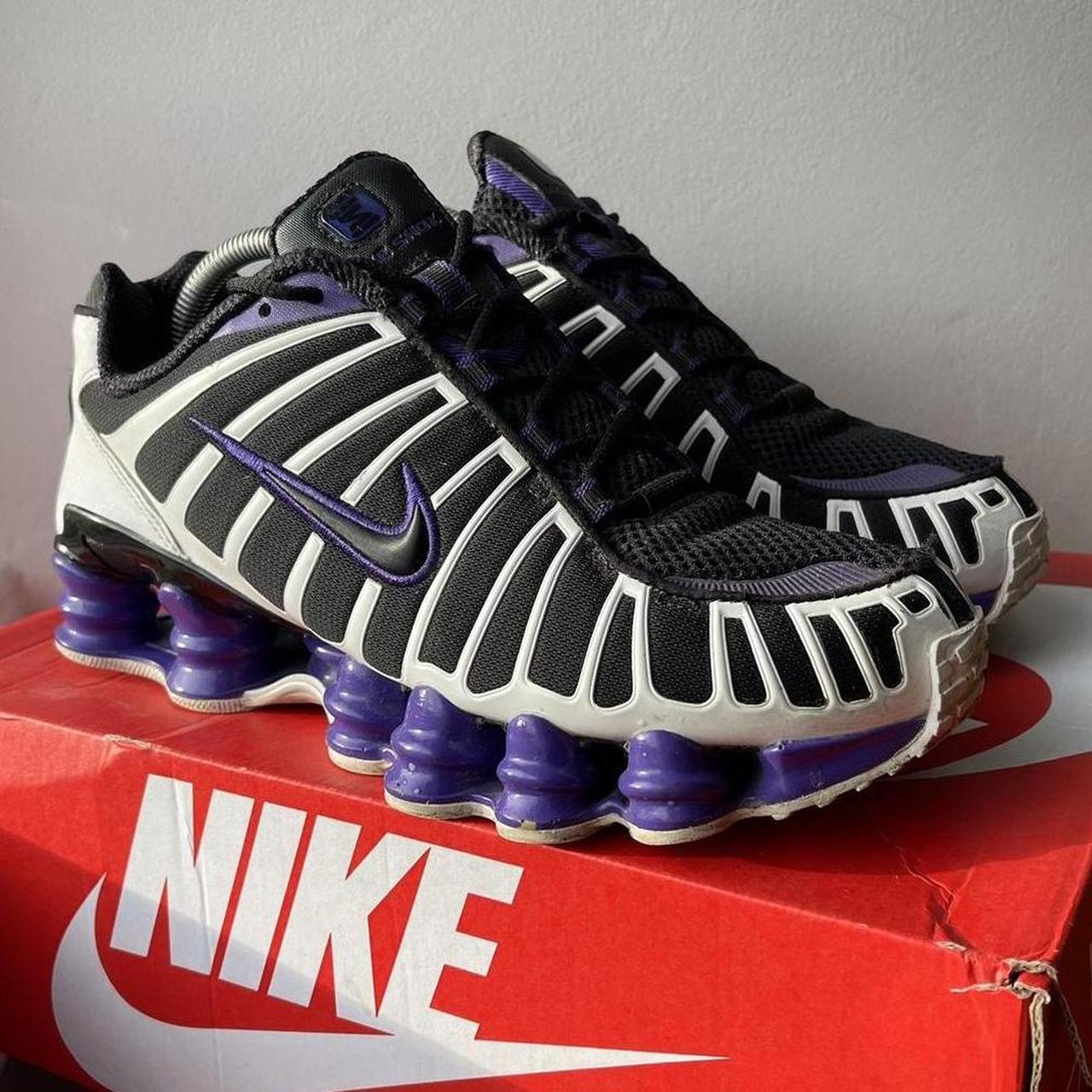 Nike shox purple hotsell