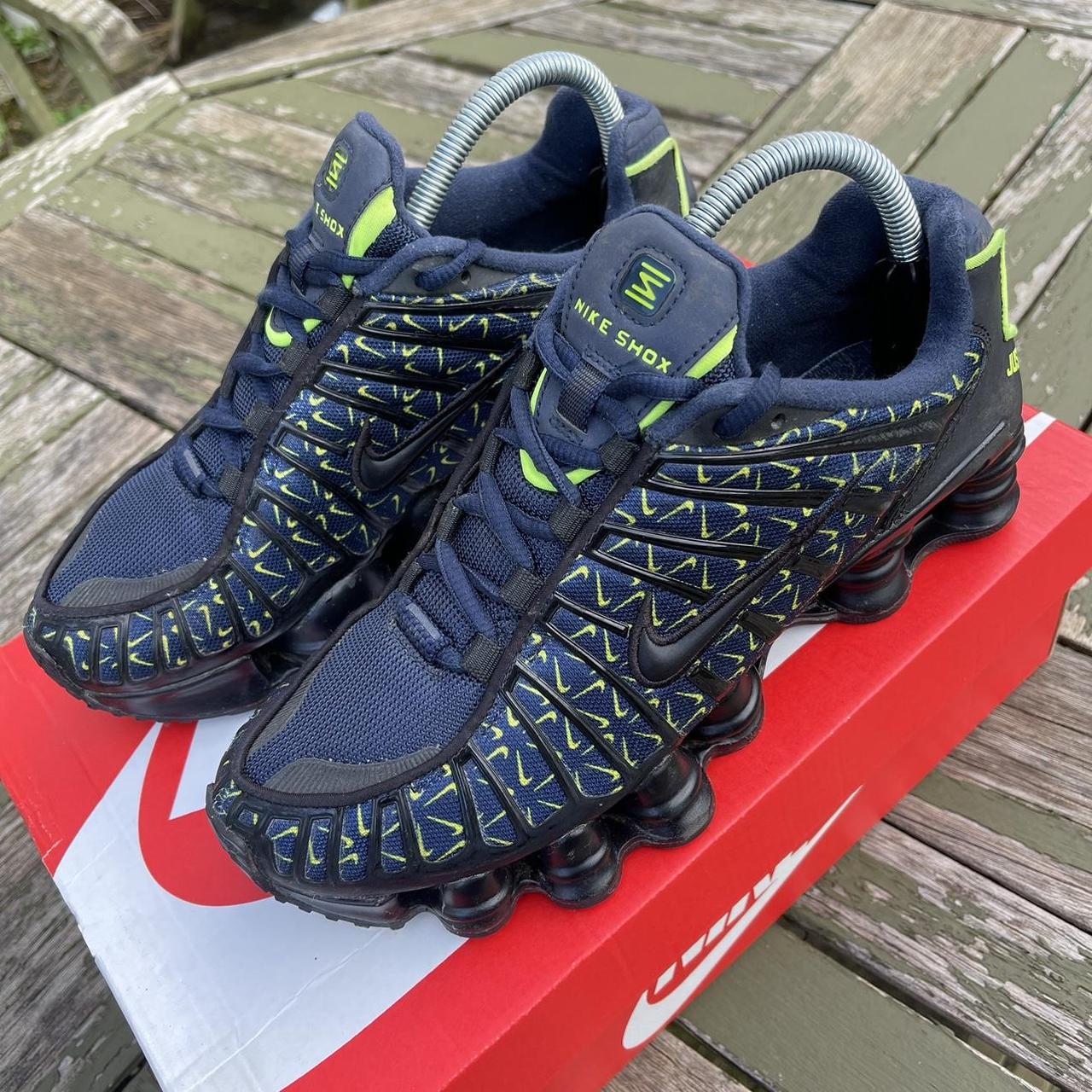 HOT Shox Shoes Navy Nike Shox Nike Shox TL Navy Green Nike