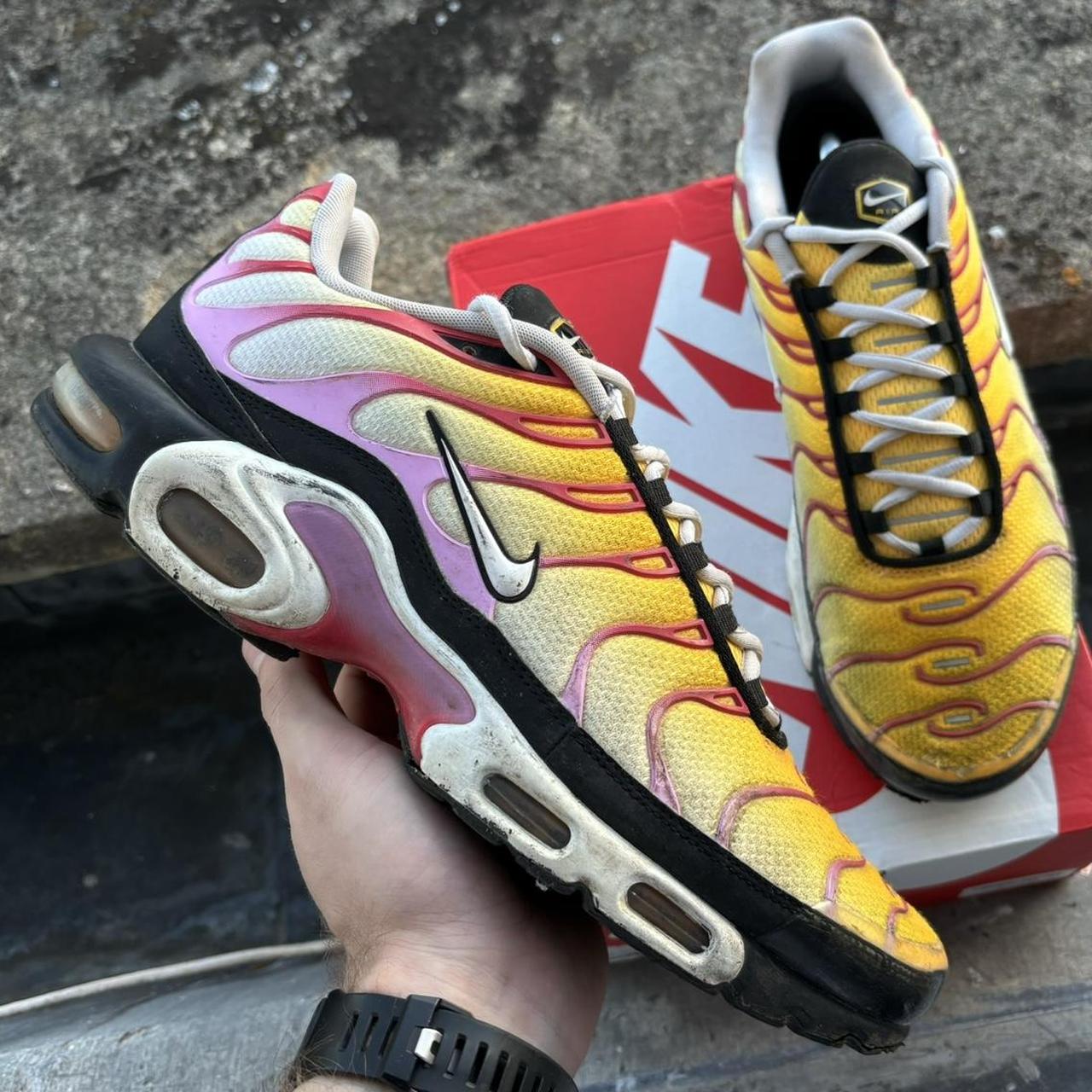 Nike TN Air Max Plus Sherbet Yellow Pink