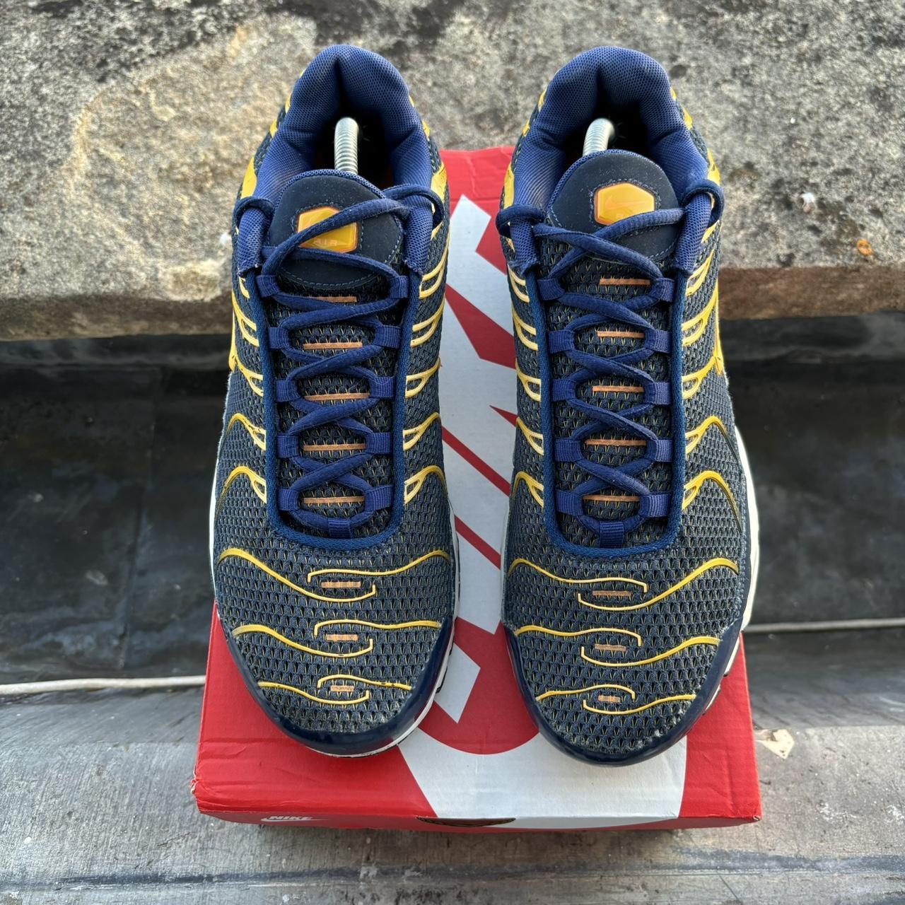 nike air max tn blue yellow