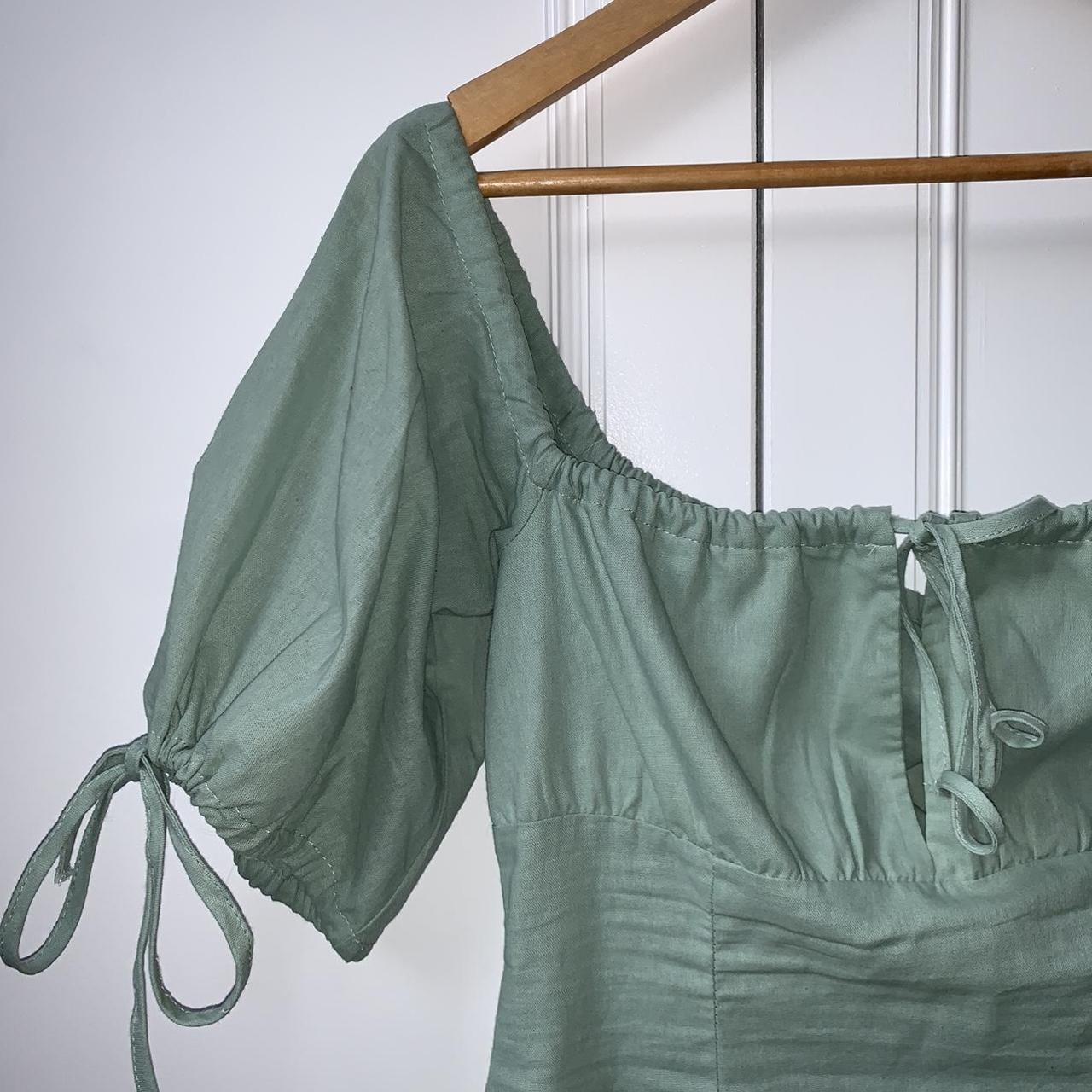 abstract print midi dress