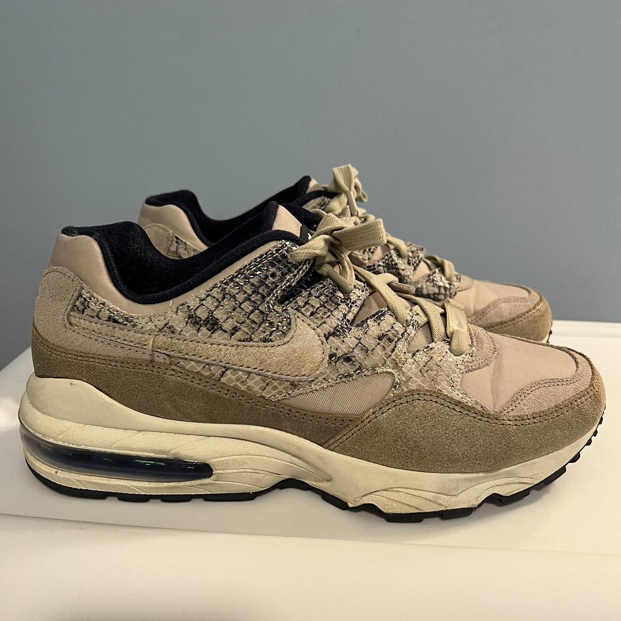 Nike Airmax 94 Snakeskin Blue Print Men’s 8.5... - Depop