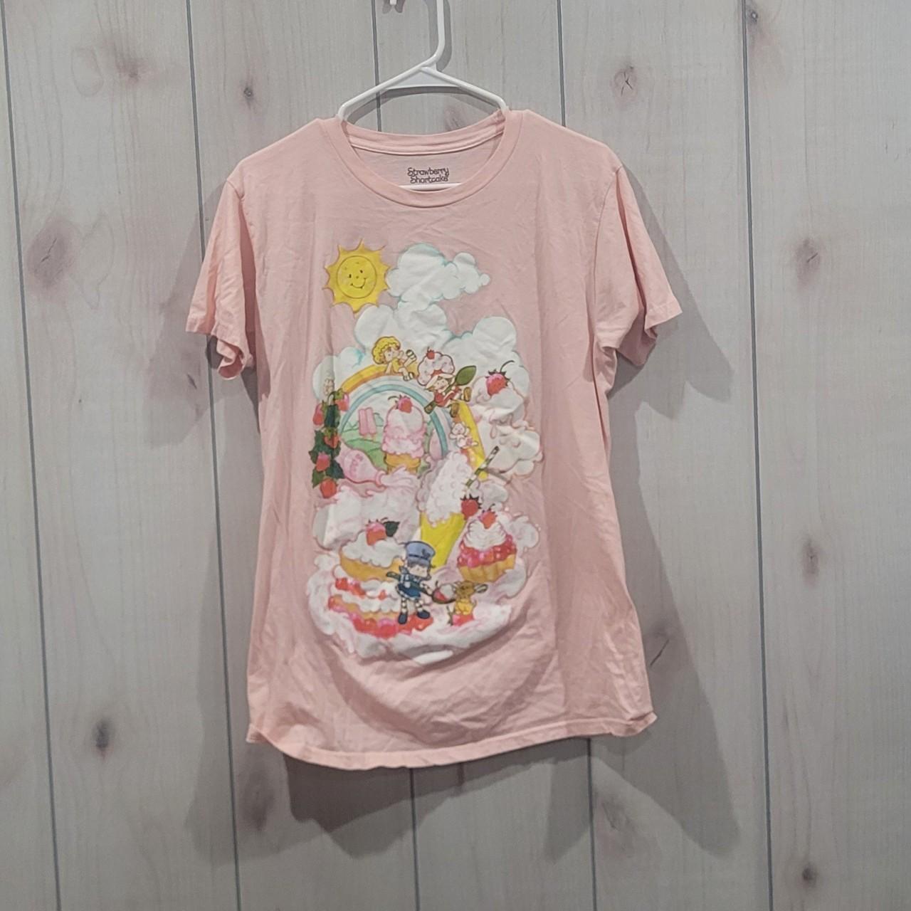 Strawberry Shortcake Oversized Graphic T-Shirt