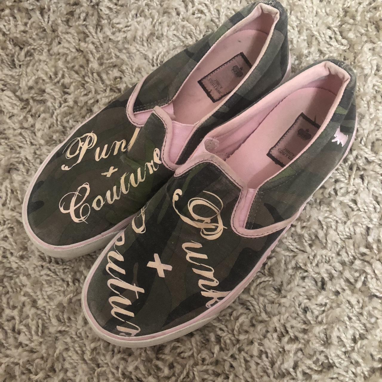 Juicy couture slip store on shoes