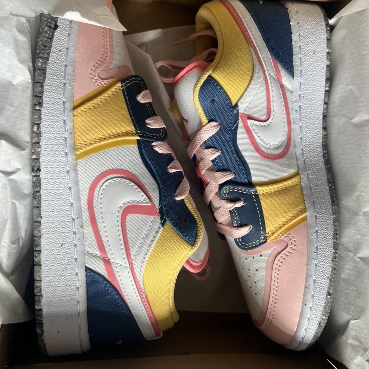 Air Jordan Low GS Multi Canvas, Brand new