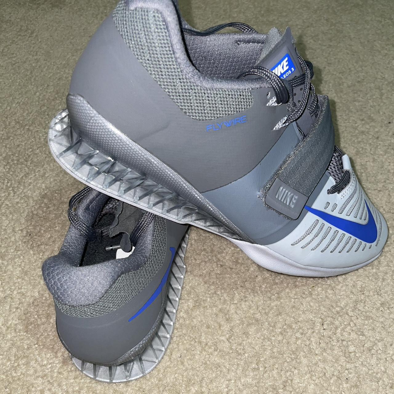 Nike Romaleos 3 Weightlifting Shoe Grey and