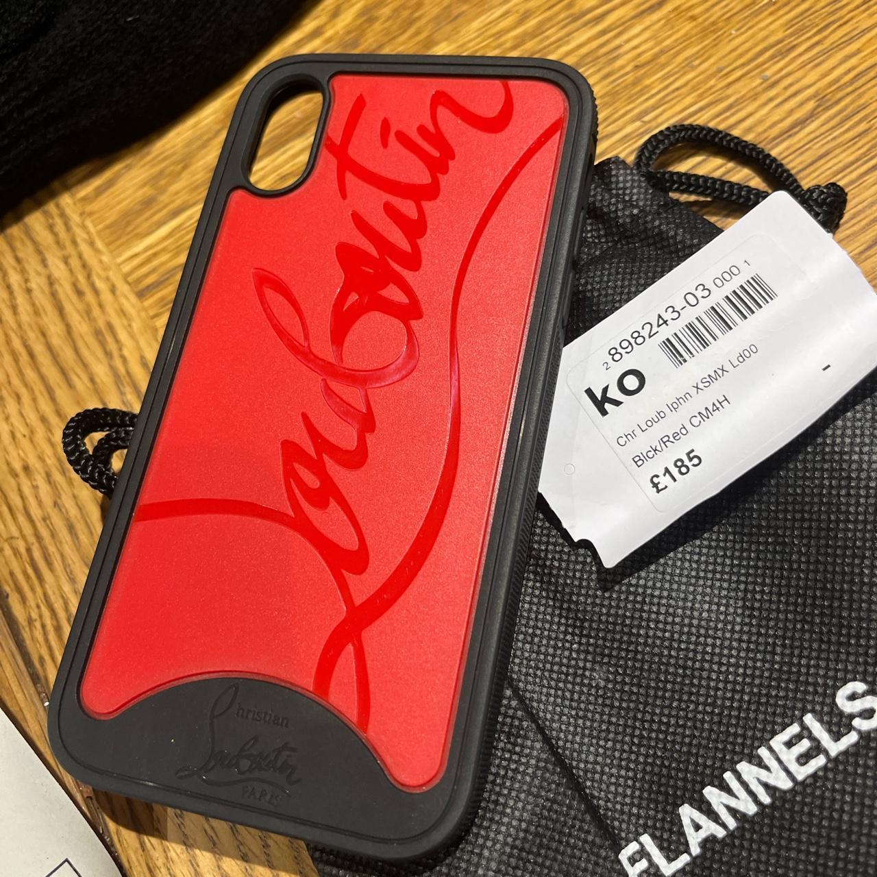 Christian louboutin IPhone XSMAX case Depop
