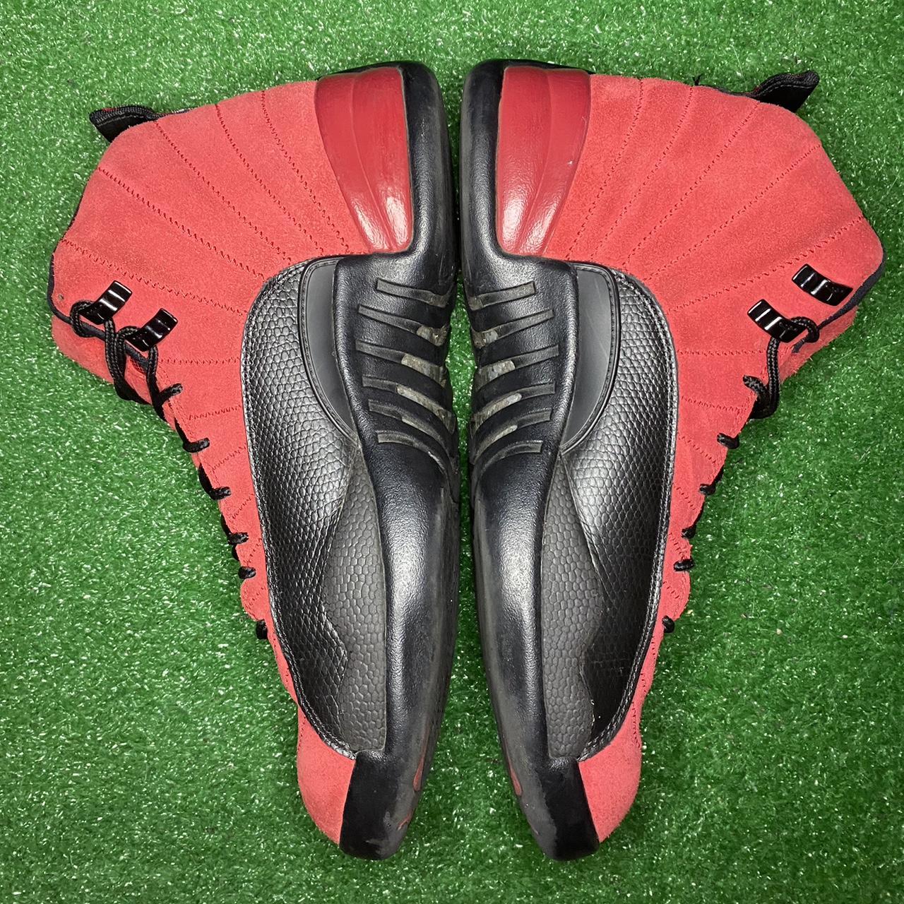 Jordan Men's Red and Black Trainers (3)