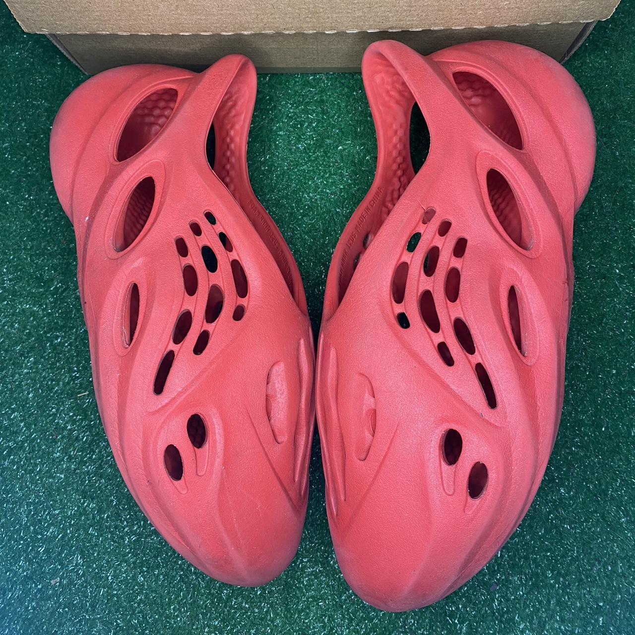 yeezy vermilion foam runner