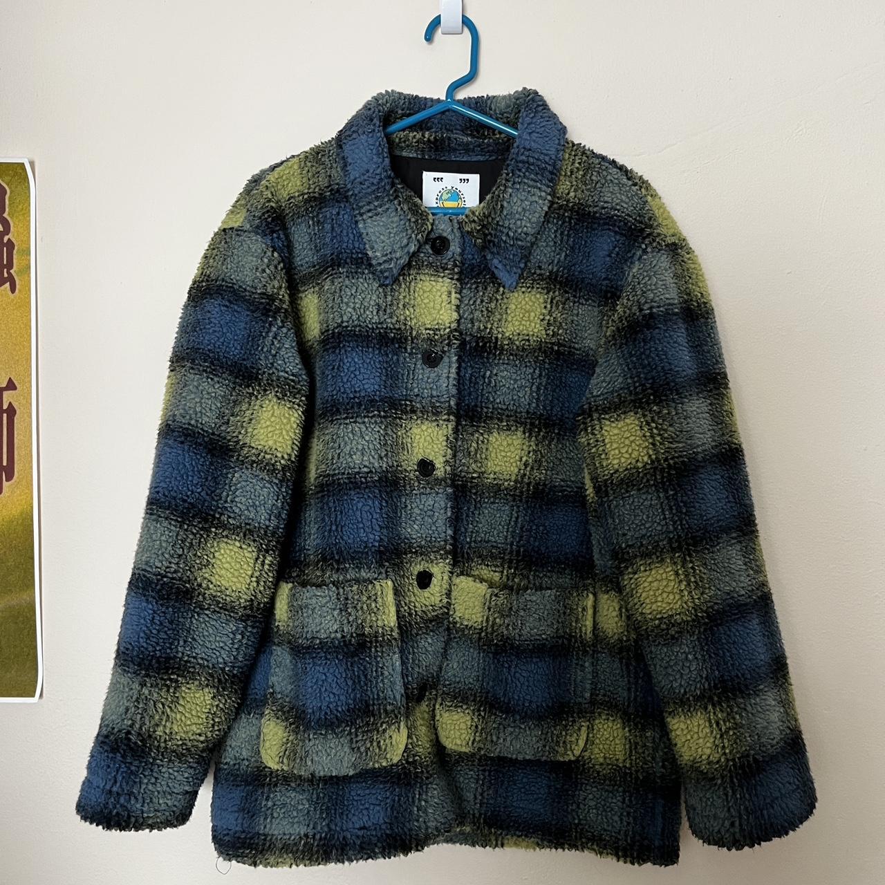 UNIF VAGUE JACKET Fits slightly oversized, Plaid... - Depop