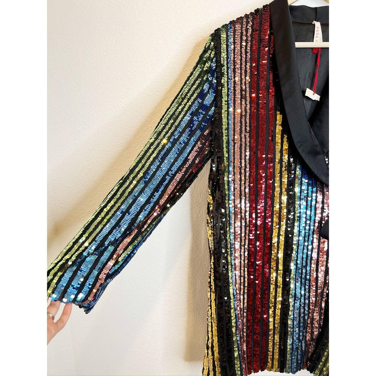 Raga sequin 2025 blazer dress