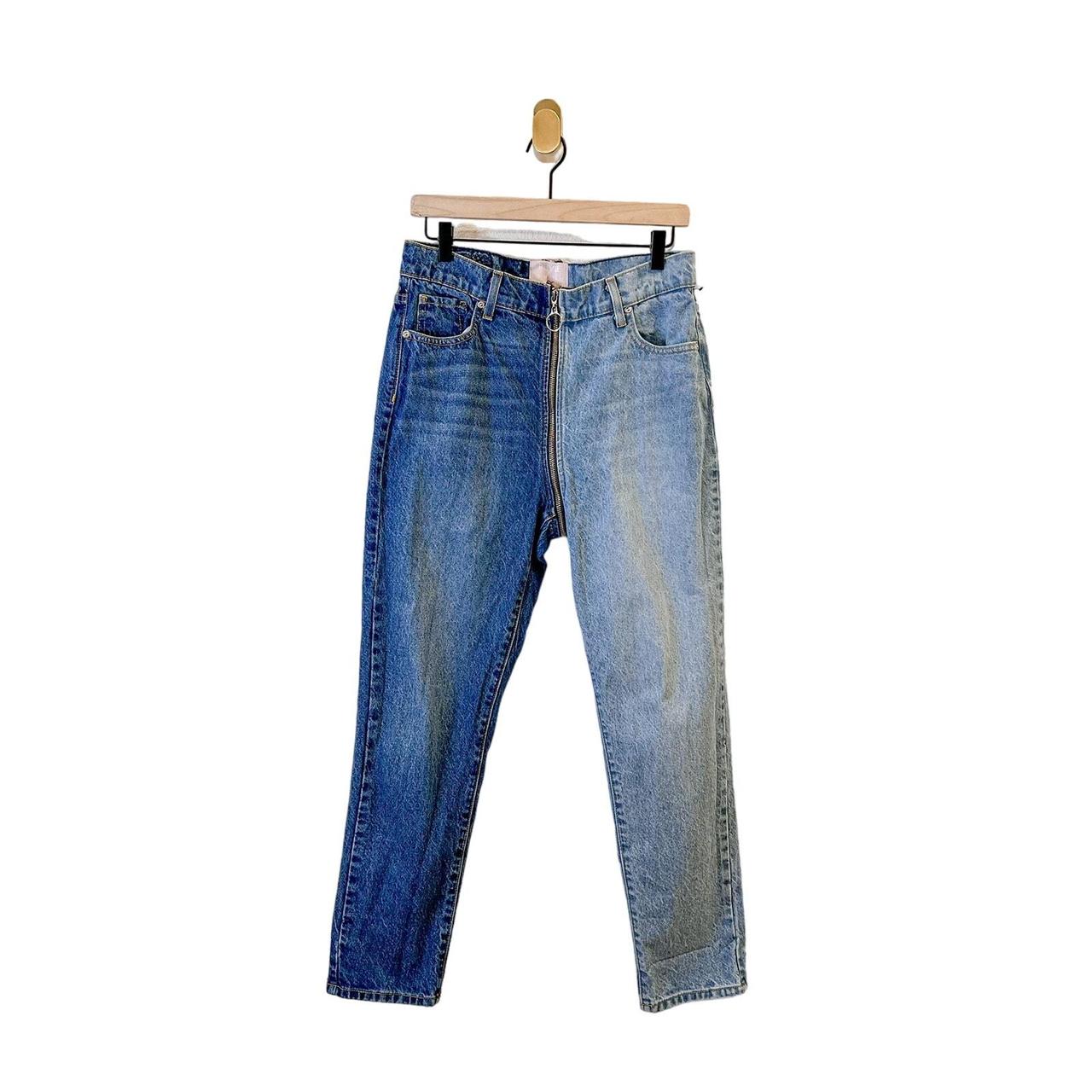 Revice two tone jeans with good zipper.