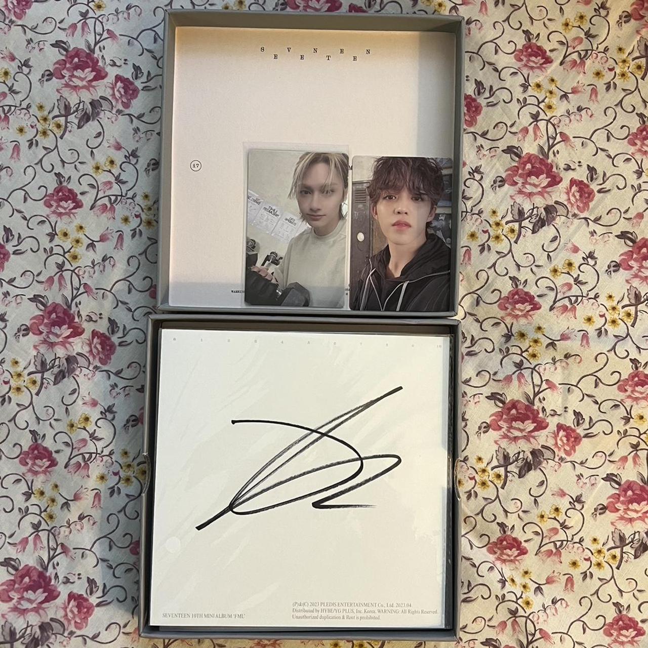 SEVENTEEN Signed Album store Hoshi