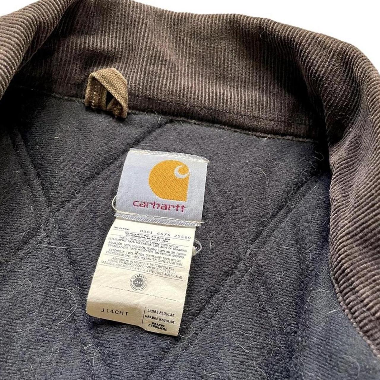 Vintage Carhartt Brown Jacket Size - Men’s Medium,... - Depop