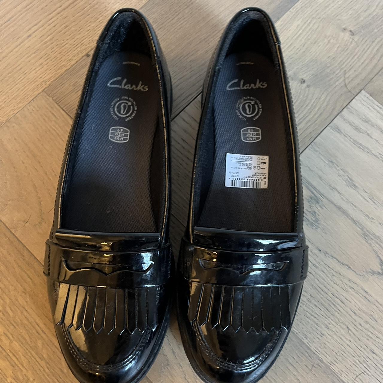 ladies black brogues size 6